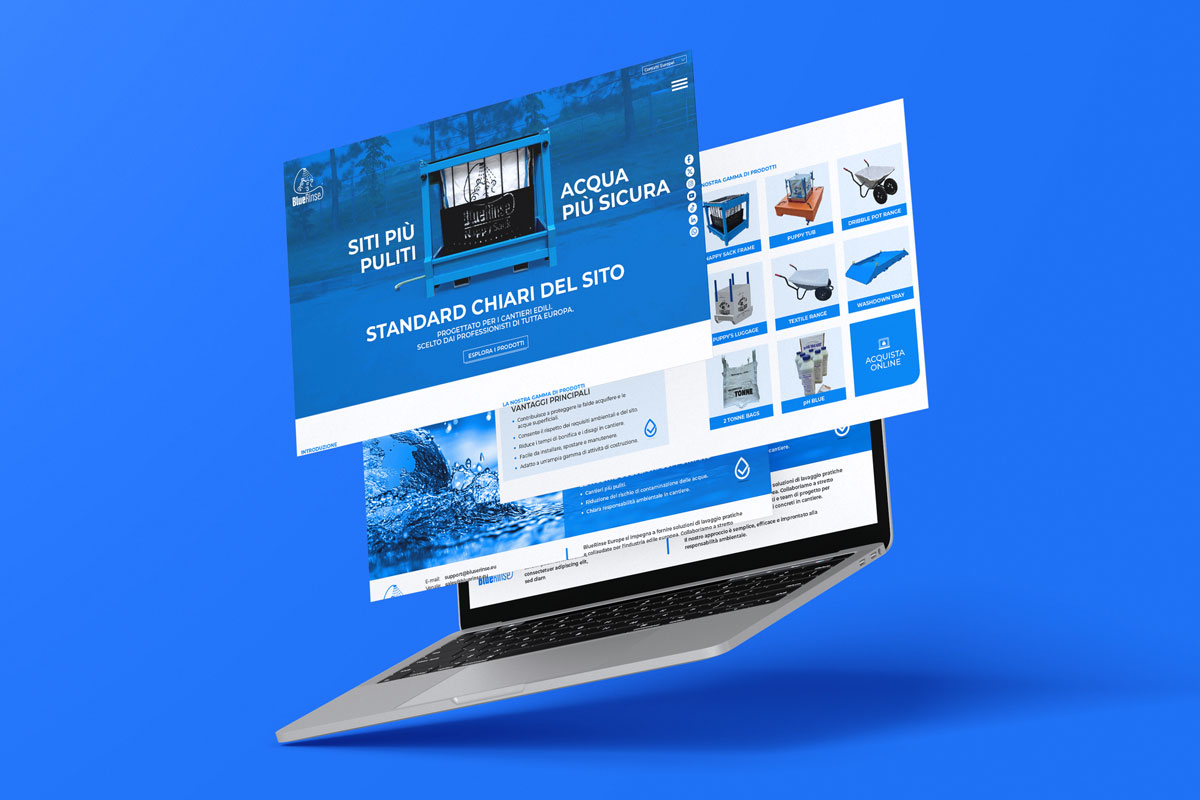 BlueRinse Website